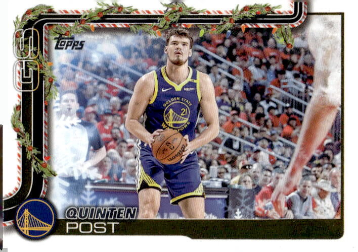 2025-26 Topps Holiday #H110 Quinten Post