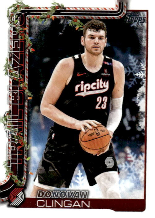 2025-26 Topps Holiday #H100 Donovan Clingan