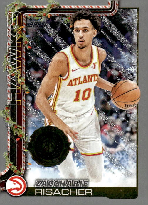 2025-26 Topps Holiday #H49 Zaccharie Risacher