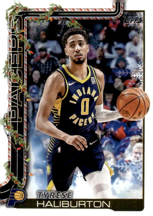 2025-26 Topps Holiday #H38 Tyrese Haliburton