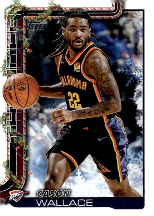 2025-26 Topps Holiday #H94 Cason Wallace