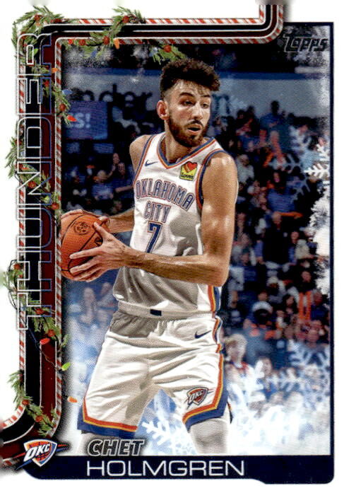 2025-26 Topps Holiday #H93 Chet Holmgren
