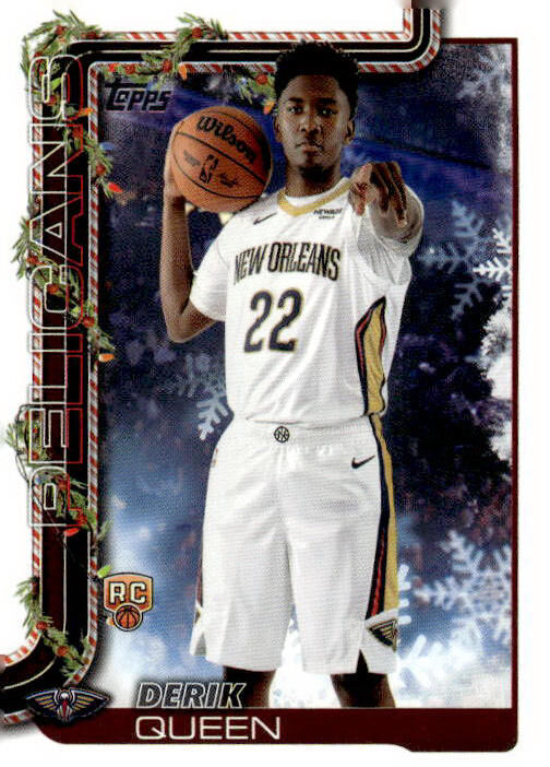 2025-26 Topps Holiday #H173 Derik Queen