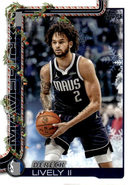 2025-26 Topps Holiday #H139 Dereck Lively II