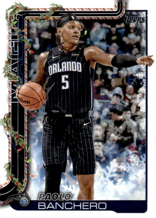 2025-26 Topps Holiday #H68 Paolo Banchero