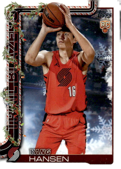 2025-26 Topps #216 Yang Hansen Diamante