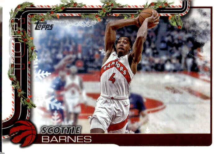 2025-26 Topps Holiday #H25 Scottie Barnes