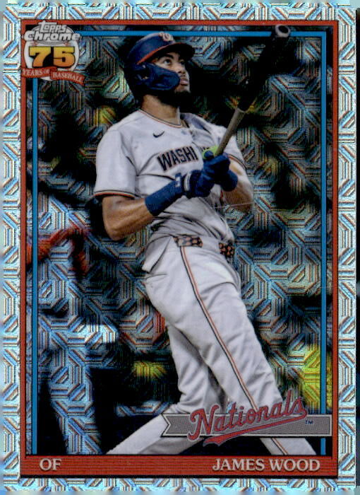 2026 Topps #91C-78 James Wood  Chrome