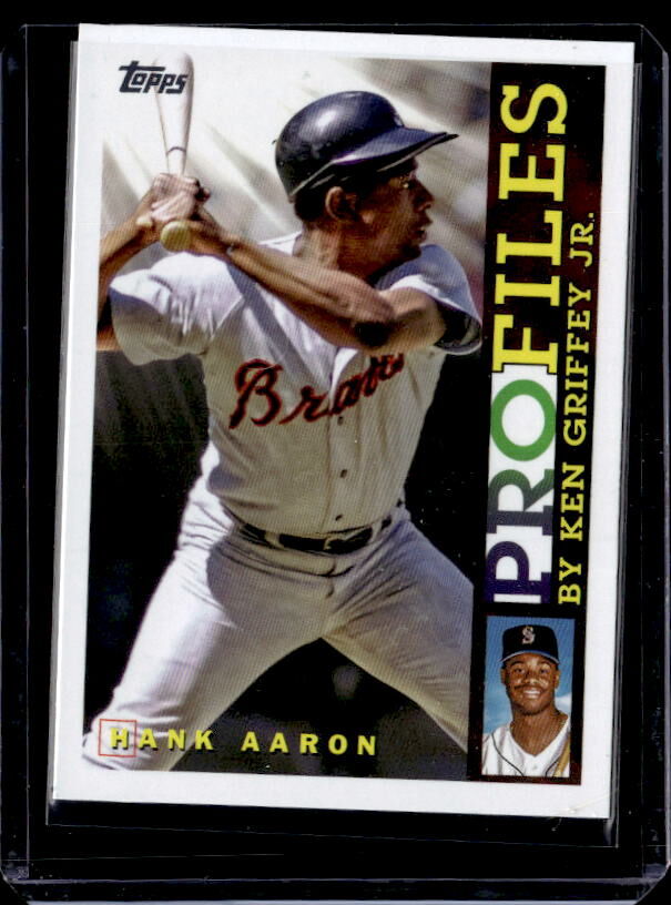 2026 Topps #TP-3 Hank Aaron Topps Profiles