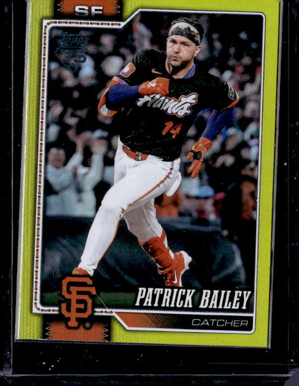 2026 Topps #7 Patrick Bailey Rainbow Foil