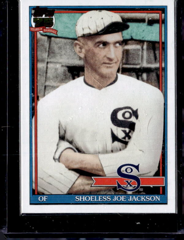 2026 Topps #T91-27 Shoeless Joe Jackson  35th Anniversary Pink