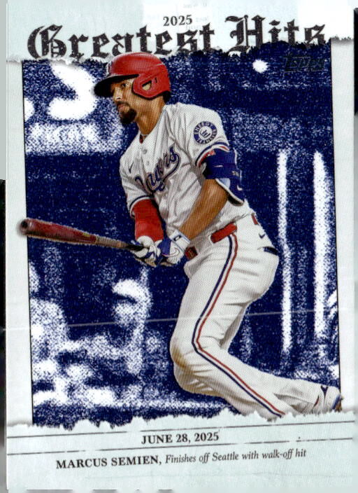 2026 Topps #GH-22 Marcus Semien 2025 Greatest Hits