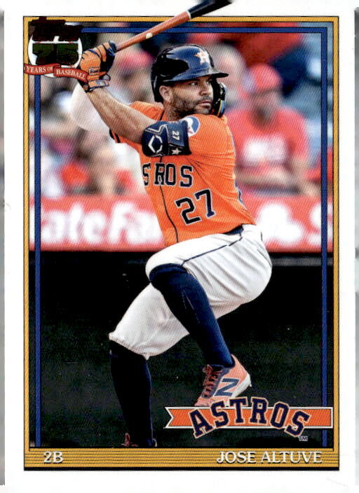 2026 Topps #T91-7 Jose Altuve 1991 Topps Baseball 35th Anniversary (Series One)