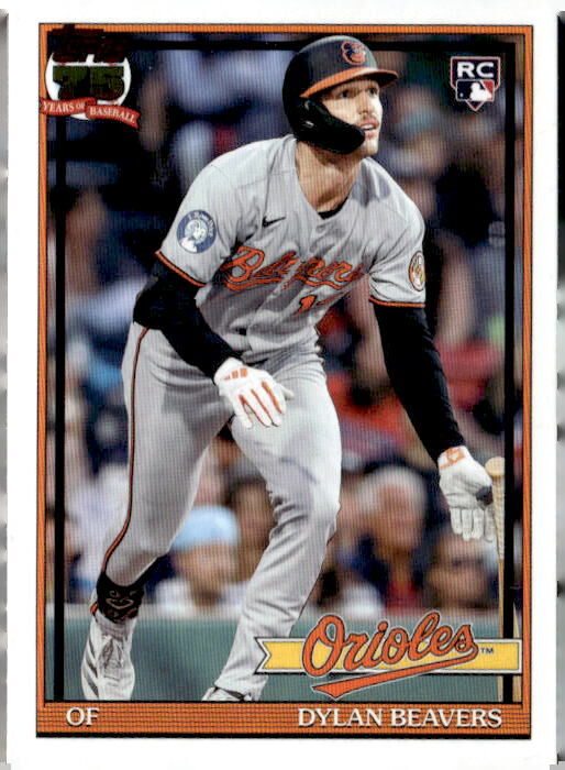 2026 Topps #T91-24 Dylan Beavers 1991 Topps Baseball 35th Anniversary