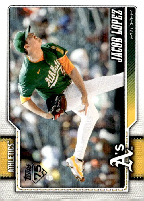 2026 Topps #76 Jacob Lopez
