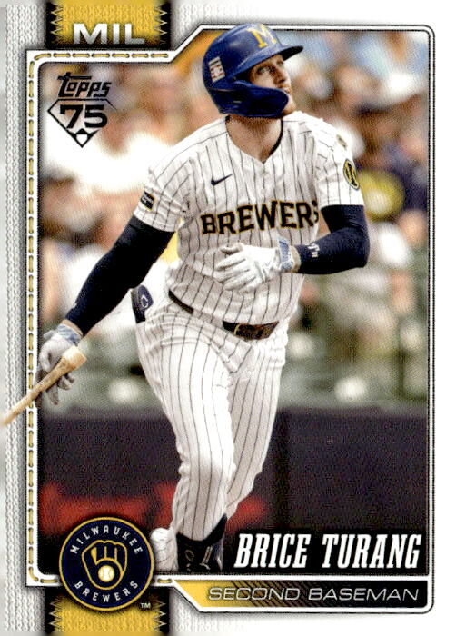 2026 Topps #105 Brice Turang Gold #/2026