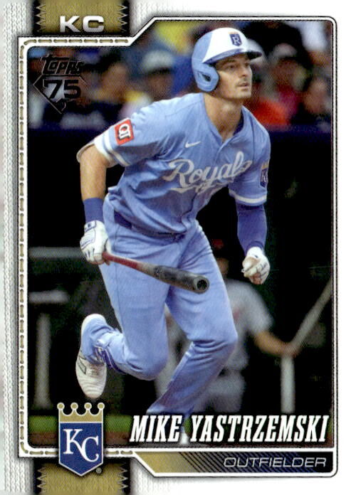 2026 Topps #242 Mike Yastrzemski Rainbow Foil