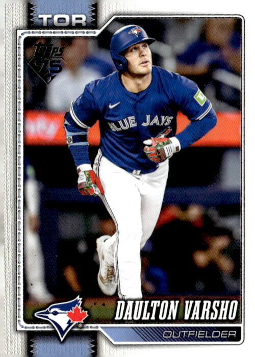 2026 Topps #2 Daulton Varsho