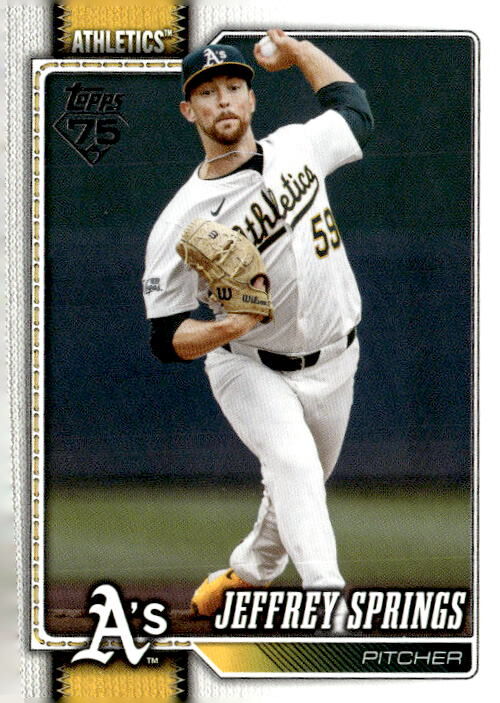 2026 Topps #87 Jeffrey Springs
