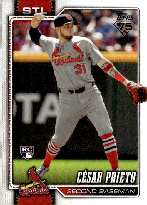 2026 Topps #95 Cesar Prieto