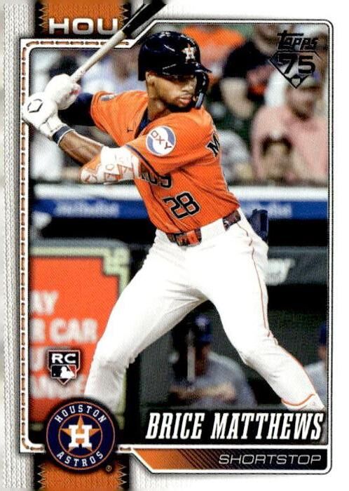 2026 Topps #132 Brice Matthews