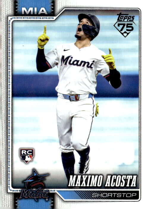 2026 Topps #172 Maximo Acosta