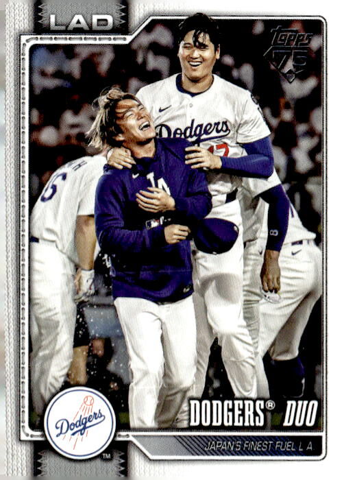 2026 Topps #265 Dodgers Duo