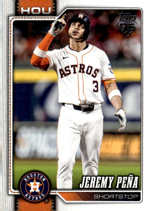 2026 Topps #307 Jeremy Peña