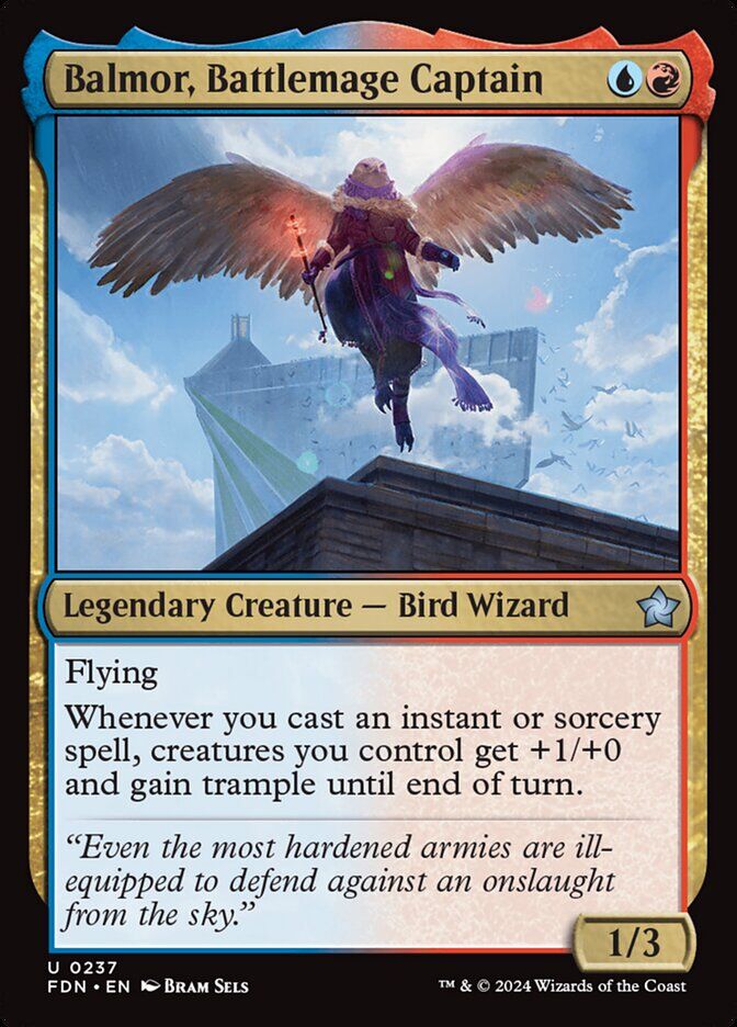 Foundations #237 Balmor, Battlemage Captain