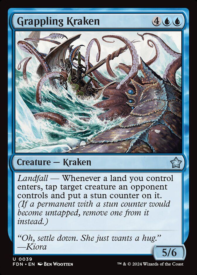 Foundations #39 Grappling Kraken