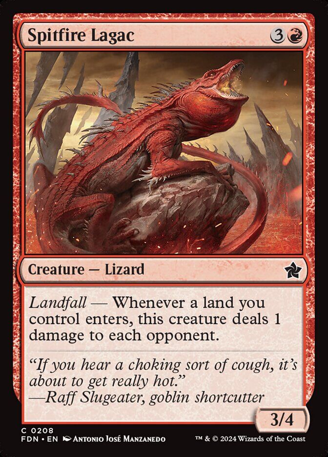 Foundations #208 Spitfire Lagac