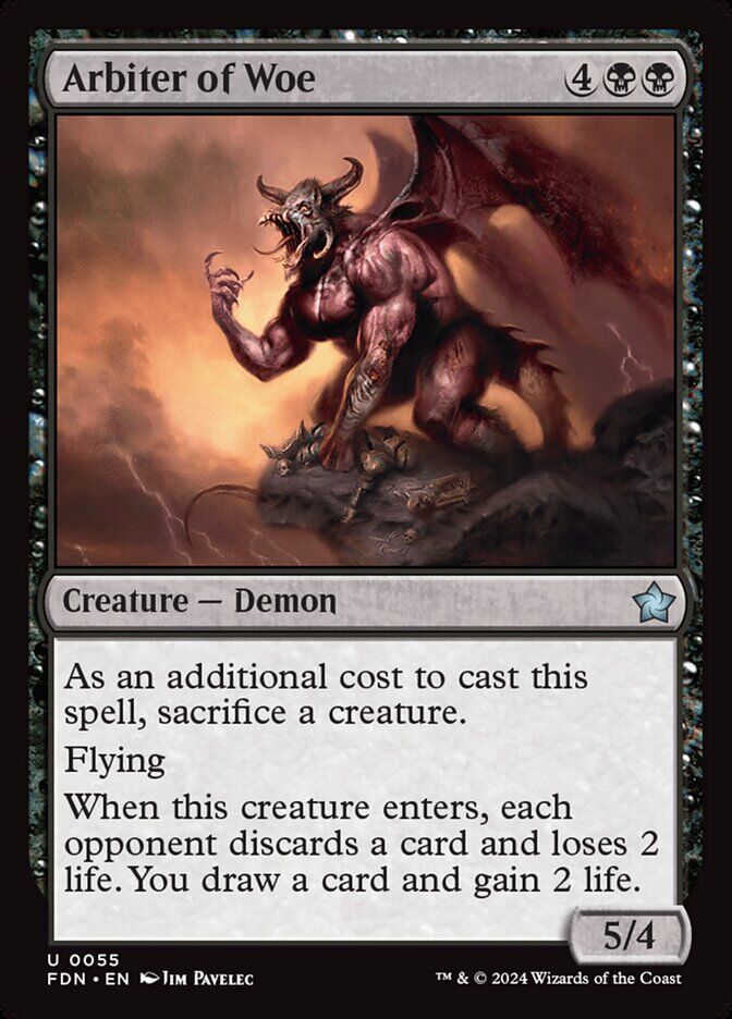 Foundations #55 Arbiter of Woe