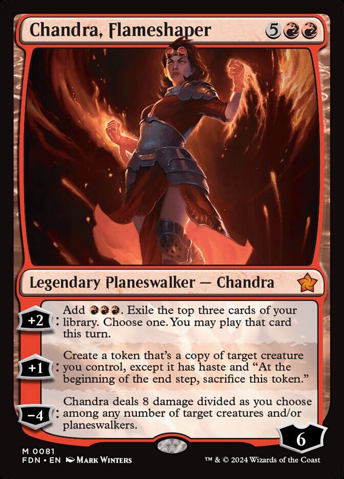 Foundations #81 Chandra, Flameshaper