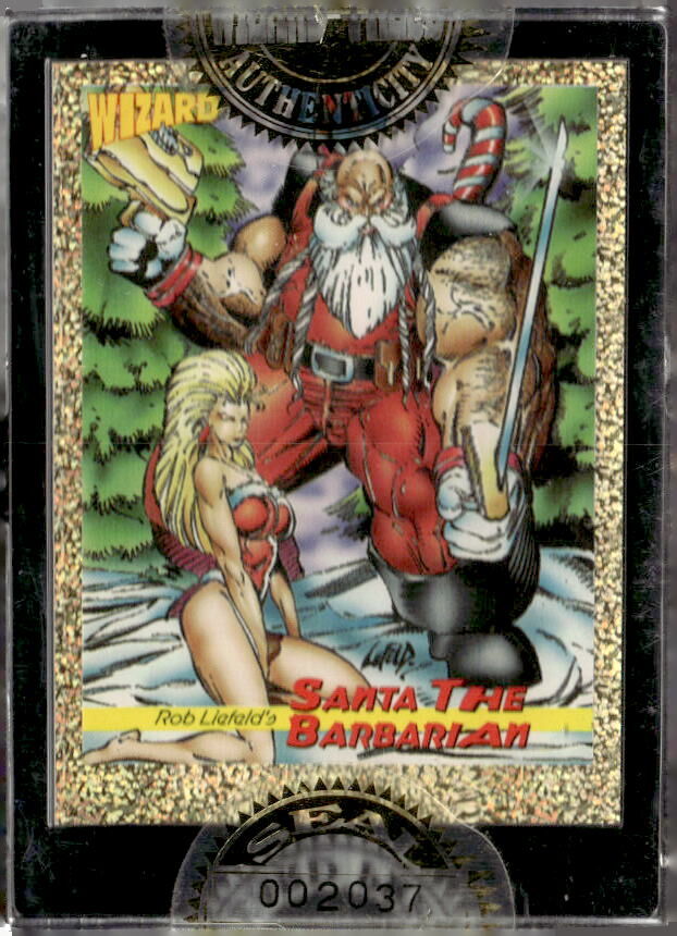 1992-93 Wizard Magazine Image Series 1 #9d Santa the Barbarian