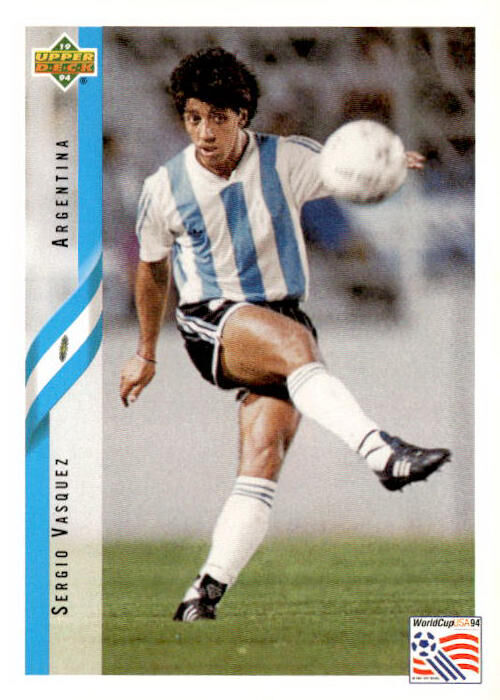1994 Upper Deck World Cup #199 Sergio Vasquez