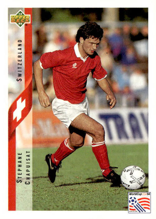 1994 Upper Deck World Cup #102 Stephane Chapuisat