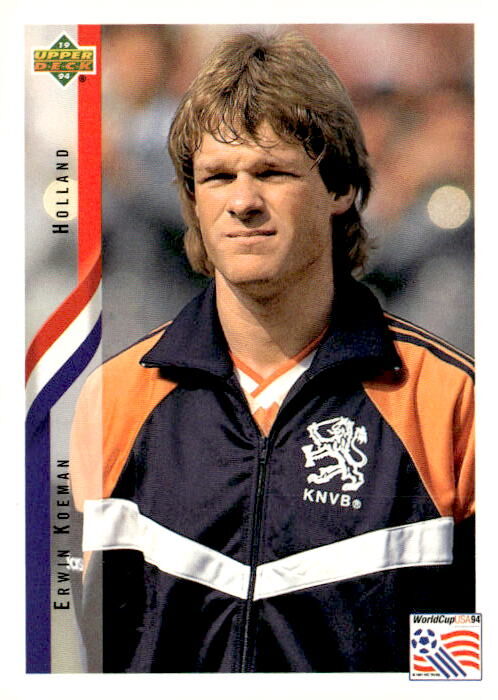 1994 Upper Deck World Cup #140 Erwin Koeman