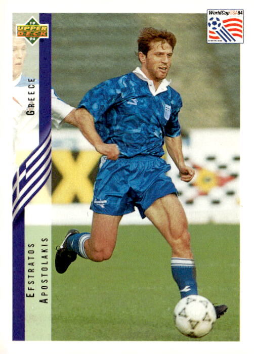1994 Upper Deck World Cup #116 Efstratios Apostolakis