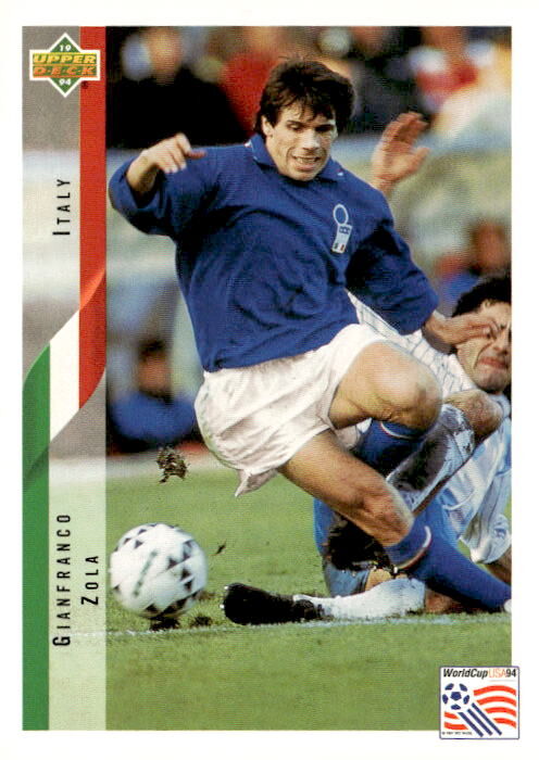 1994 Upper Deck World Cup #128 Gianfranco Zola