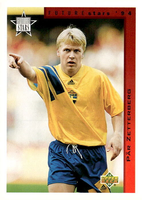 1994 Upper Deck World Cup #243 Pär Zetterberg
