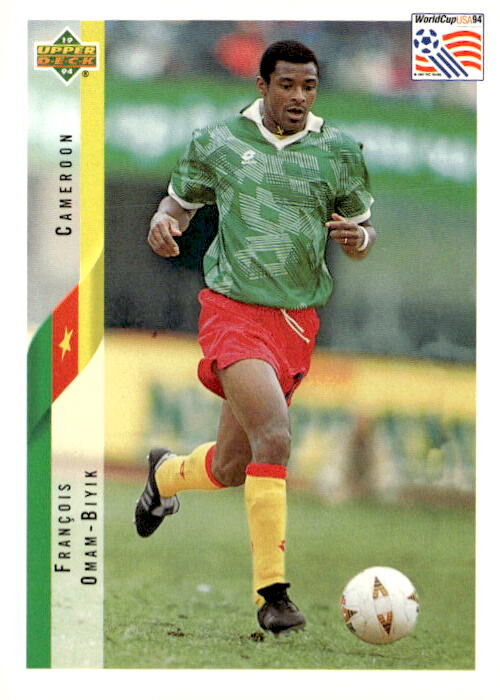 1994 Upper Deck World Cup #188 Francois Omam-Biyik