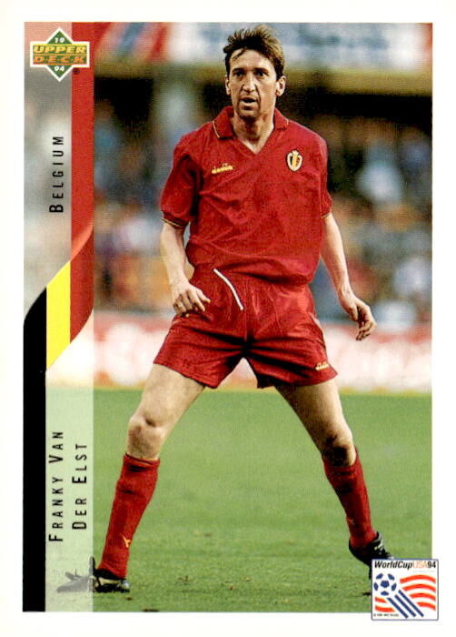 1994 Upper Deck World Cup #86 Franky Van Der Elst