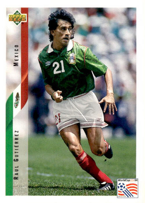 1994 Upper Deck World Cup #33 Raul Gutierrez