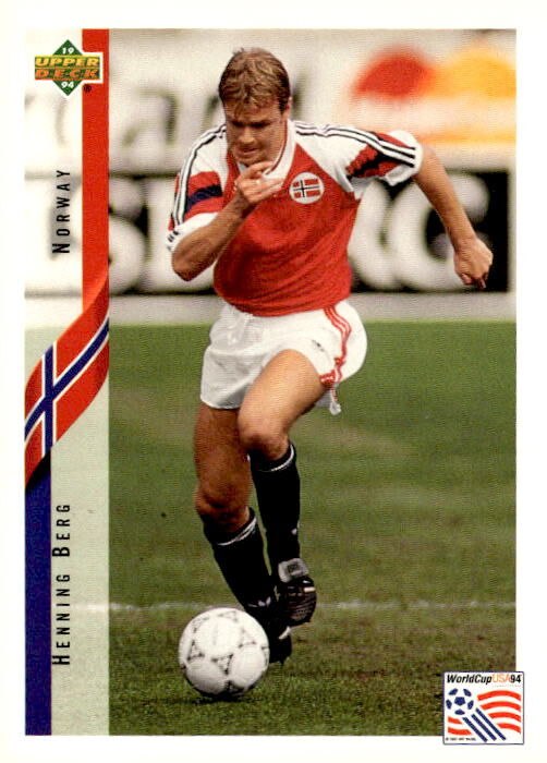 1994 Upper Deck World Cup #125 Henning Berg