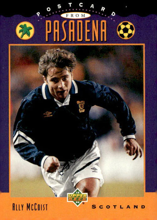 1994 Upper Deck World Cup #UD8 Ally McCoist UD Set