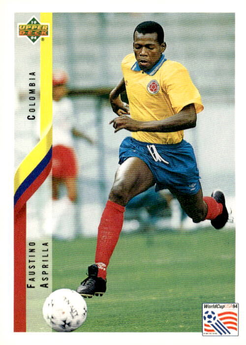 1994 Upper Deck World Cup #41 Faustino Asprilla