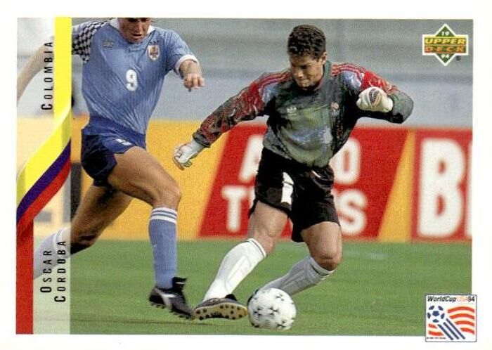 1994 Upper Deck World Cup #34 Oscar Cordoba