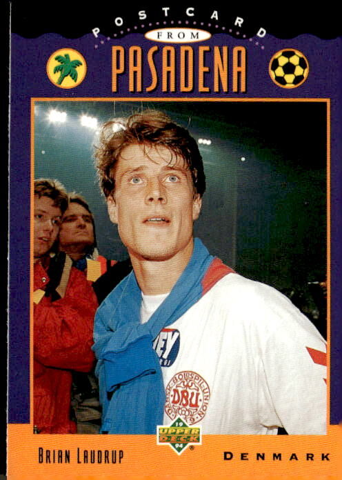 1994 Upper Deck World Cup #301 Brian Laudrup