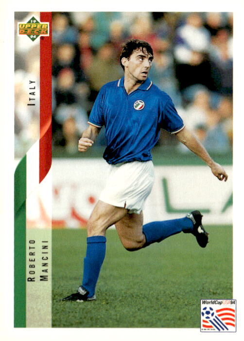 1994 Upper Deck World Cup #123 Roberto Mancini