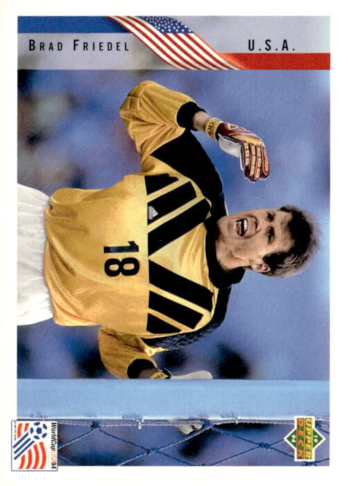 1994 Upper Deck World Cup #16 Brad Friedel